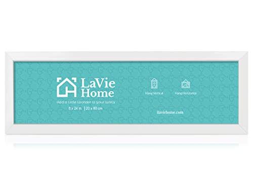 LaVie Home Picture Frame Black, Puzzles Frame for Wall Decoration, Classic Black Minimalist Style Suitable for Decorating Houses, Offices, Hotels, Puzzles Posters Photos or Artwork(1 Pack)
