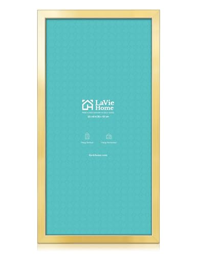 LaVie Home Picture Frame Black, Puzzles Frame for Wall Decoration, Classic Black Minimalist Style Suitable for Decorating Houses, Offices, Hotels, Puzzles Posters Photos or Artwork(1 Pack)