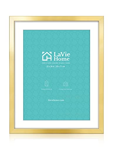 LaVie Home Picture Frame Black, Puzzles Frame for Wall Decoration, Classic Black Minimalist Style Suitable for Decorating Houses, Offices, Hotels, Puzzles Posters Photos or Artwork(1 Pack)