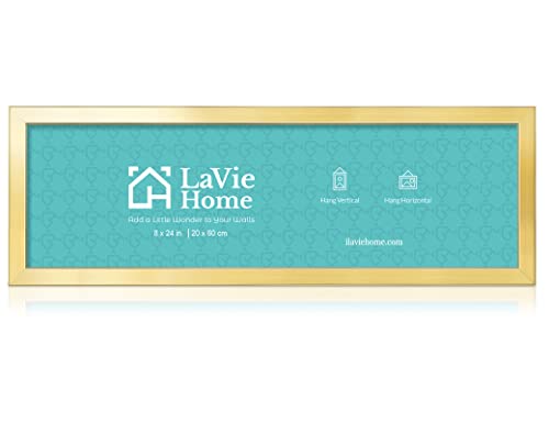 LaVie Home Picture Frame Black, Puzzles Frame for Wall Decoration, Classic Black Minimalist Style Suitable for Decorating Houses, Offices, Hotels, Puzzles Posters Photos or Artwork(1 Pack)