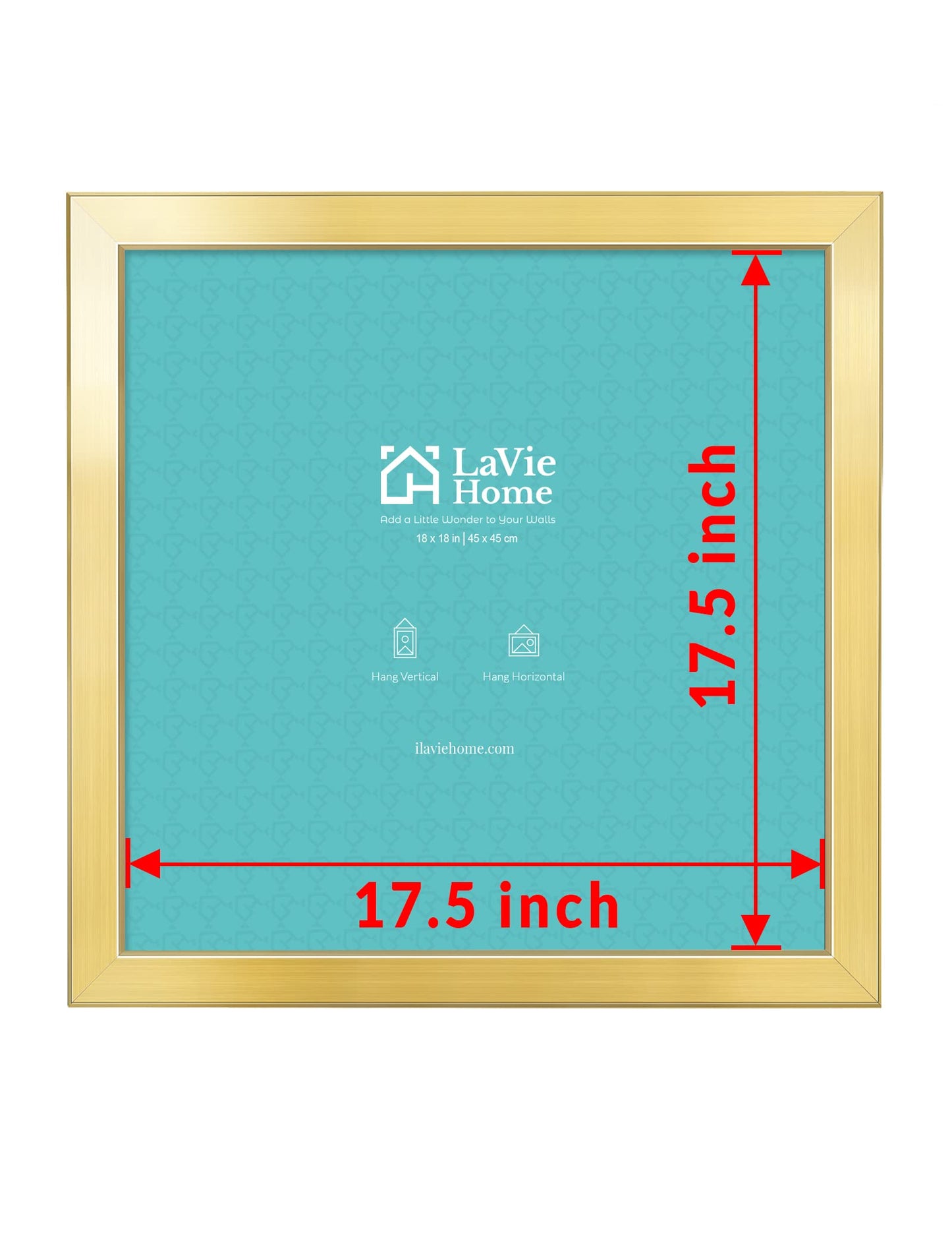 LaVie Home Picture Frame Black, Puzzles Frame for Wall Decoration, Classic Black Minimalist Style Suitable for Decorating Houses, Offices, Hotels, Puzzles Posters Photos or Artwork(1 Pack)