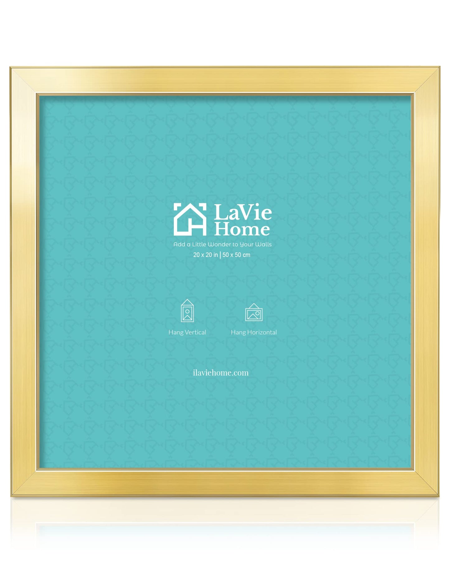 LaVie Home Picture Frame Black, Puzzles Frame for Wall Decoration, Classic Black Minimalist Style Suitable for Decorating Houses, Offices, Hotels, Puzzles Posters Photos or Artwork(1 Pack)