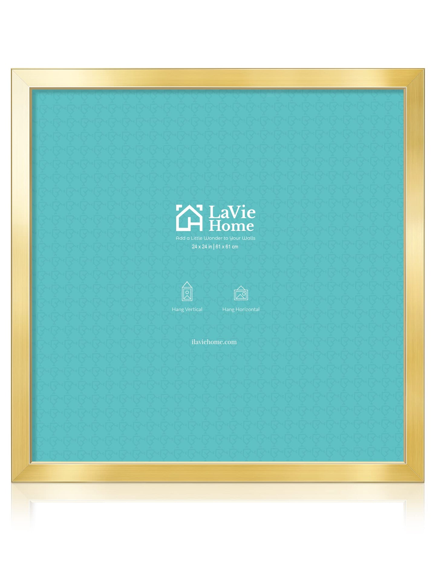 LaVie Home Picture Frame Black, Puzzles Frame for Wall Decoration, Classic Black Minimalist Style Suitable for Decorating Houses, Offices, Hotels, Puzzles Posters Photos or Artwork(1 Pack)
