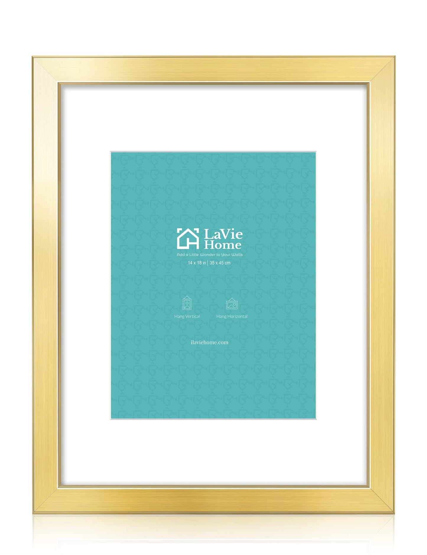 LaVie Home Picture Frame Black, Puzzles Frame for Wall Decoration, Classic Black Minimalist Style Suitable for Decorating Houses, Offices, Hotels, Puzzles Posters Photos or Artwork(1 Pack)