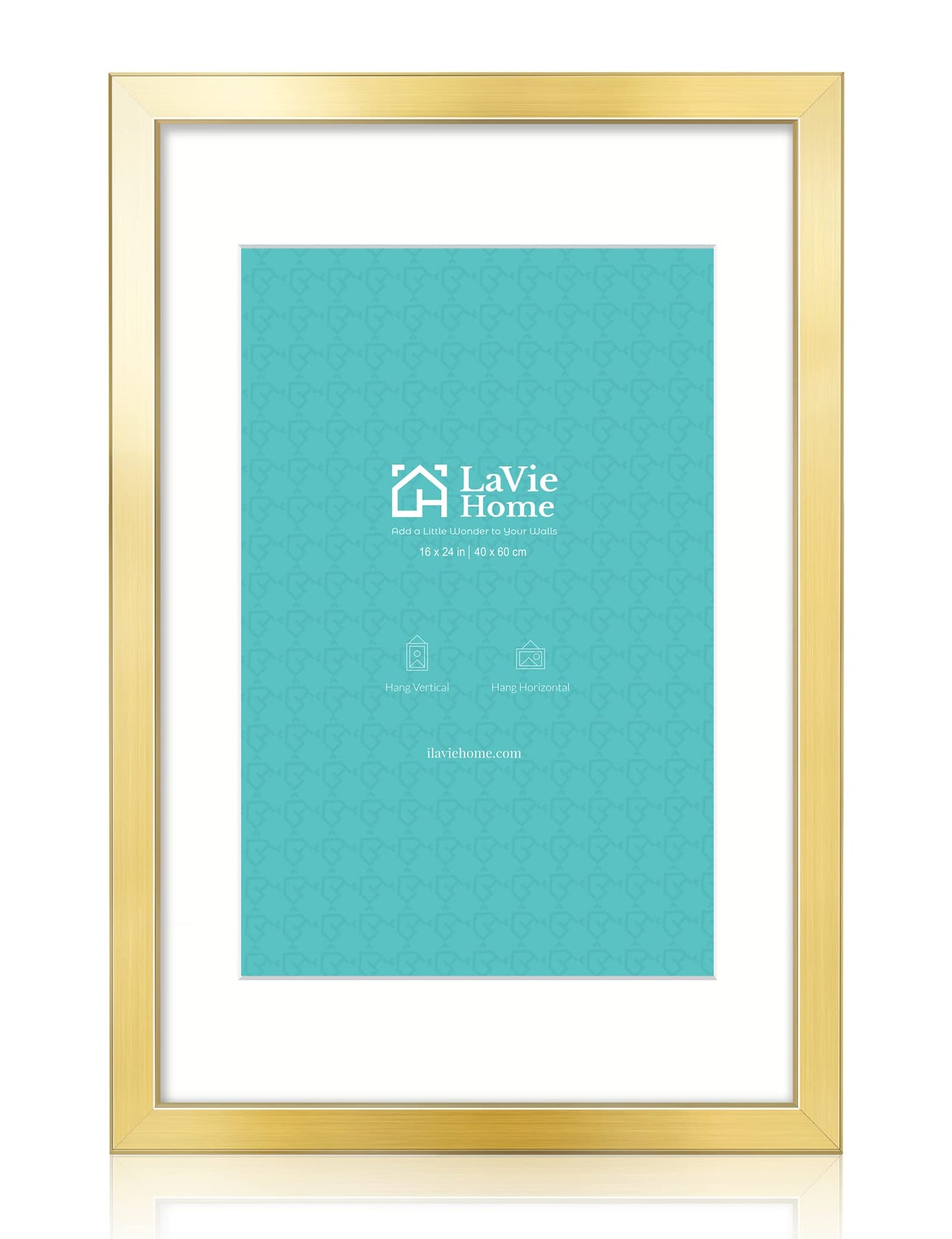 LaVie Home Picture Frame Black, Puzzles Frame for Wall Decoration, Classic Black Minimalist Style Suitable for Decorating Houses, Offices, Hotels, Puzzles Posters Photos or Artwork(1 Pack)