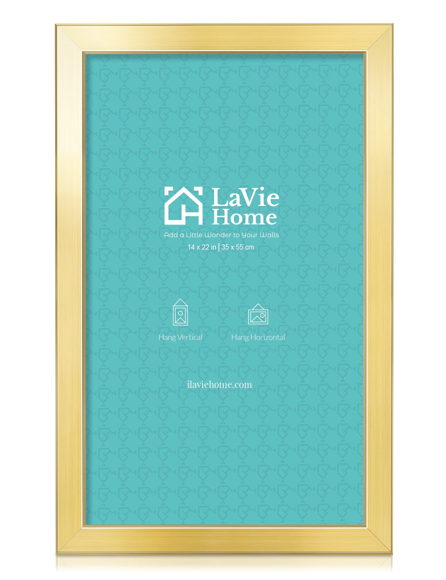 LaVie Home Picture Frame Black, Puzzles Frame for Wall Decoration, Classic Black Minimalist Style Suitable for Decorating Houses, Offices, Hotels, Puzzles Posters Photos or Artwork(1 Pack)