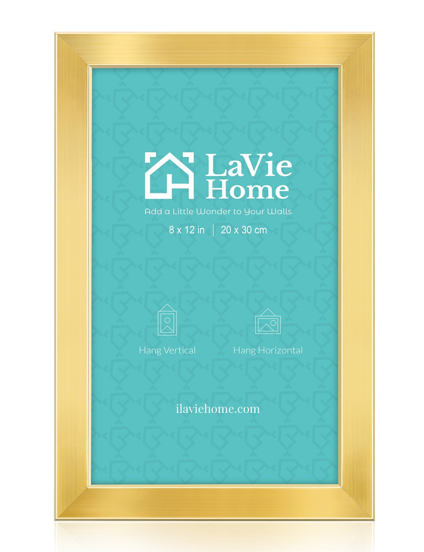LaVie Home Picture Frame Black, Puzzles Frame for Wall Decoration, Classic Black Minimalist Style Suitable for Decorating Houses, Offices, Hotels, Puzzles Posters Photos or Artwork(1 Pack)