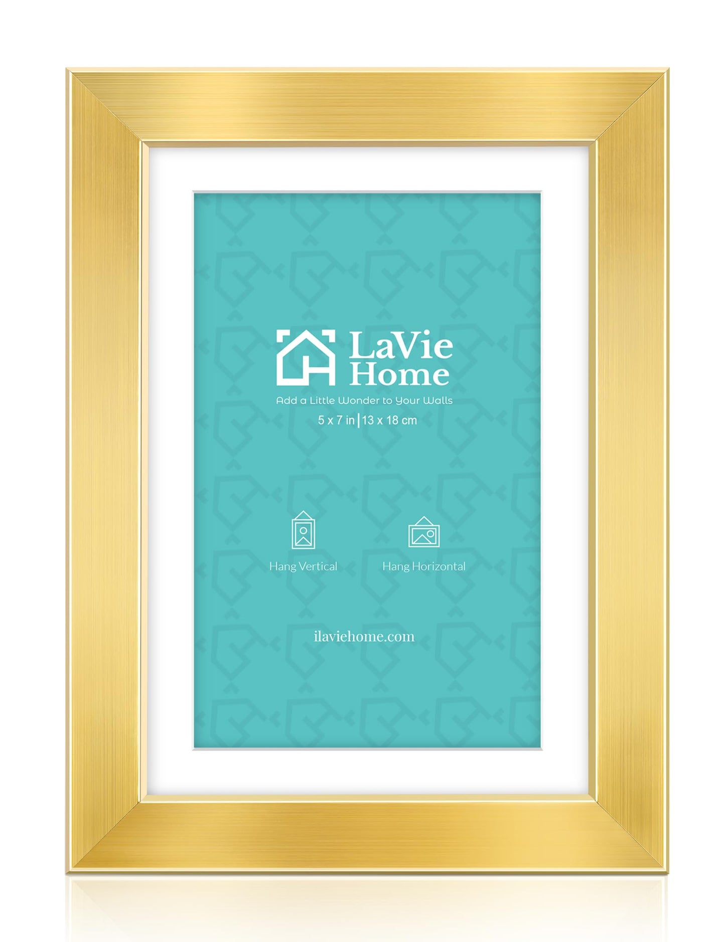 LaVie Home Picture Frame Black, Puzzles Frame for Wall Decoration, Classic Black Minimalist Style Suitable for Decorating Houses, Offices, Hotels, Puzzles Posters Photos or Artwork(1 Pack)