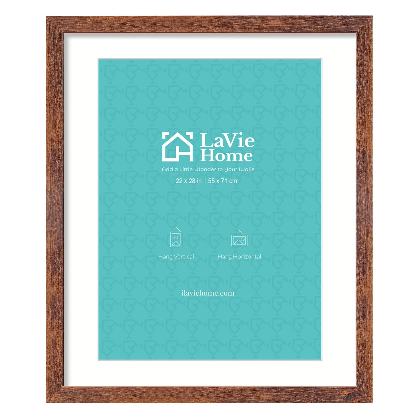 LaVie Home Picture Frame Black, Puzzles Frame for Wall Decoration, Classic Black Minimalist Style Suitable for Decorating Houses, Offices, Hotels, Puzzles Posters Photos or Artwork(1 Pack)