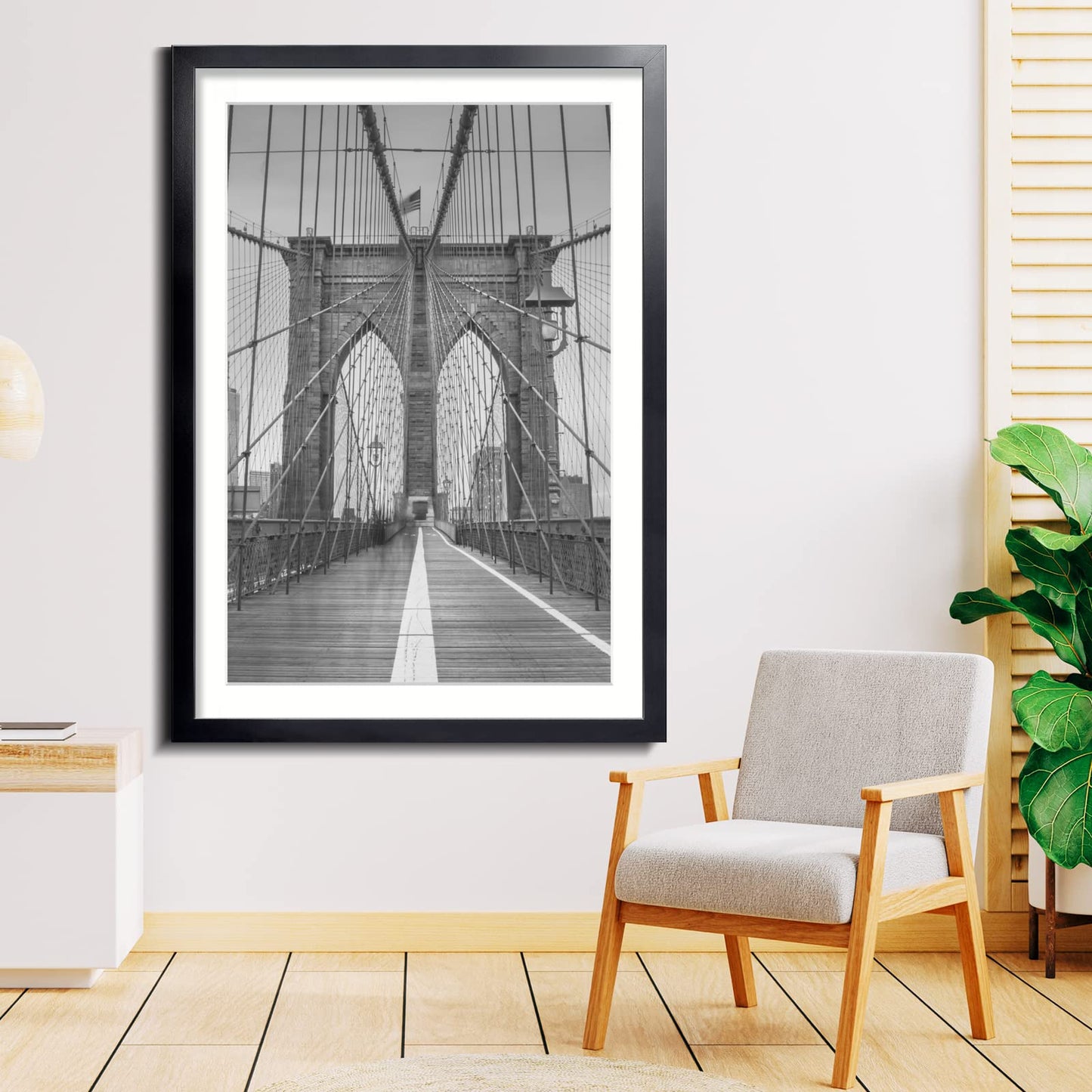 LaVie Home Picture Frame Black, Puzzles Frame for Wall Decoration, Classic Black Minimalist Style Suitable for Decorating Houses, Offices, Hotels, Puzzles Posters Photos or Artwork(1 Pack)
