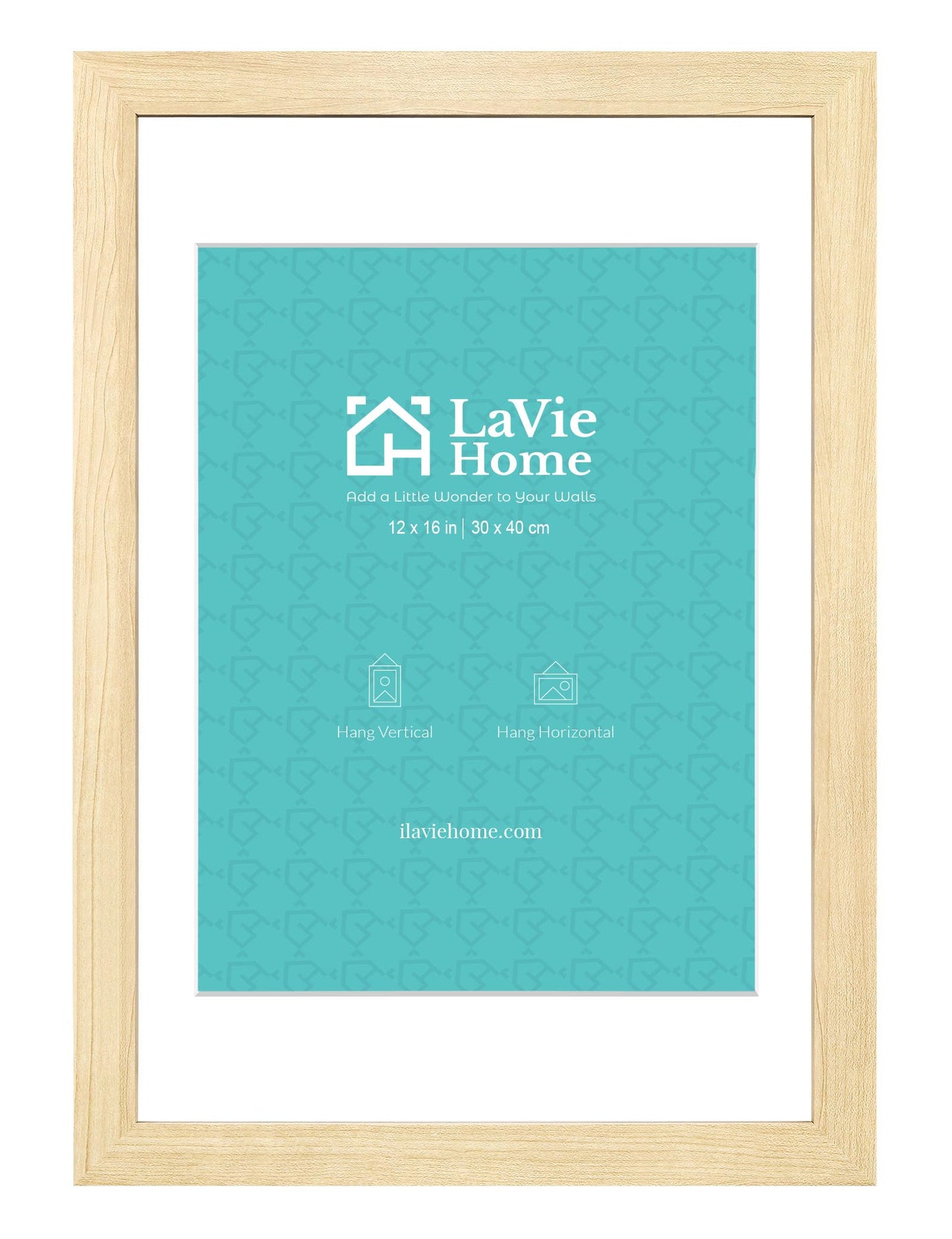 LaVie Home Picture Frame Black, Puzzles Frame for Wall Decoration, Classic Black Minimalist Style Suitable for Decorating Houses, Offices, Hotels, Puzzles Posters Photos or Artwork(1 Pack)