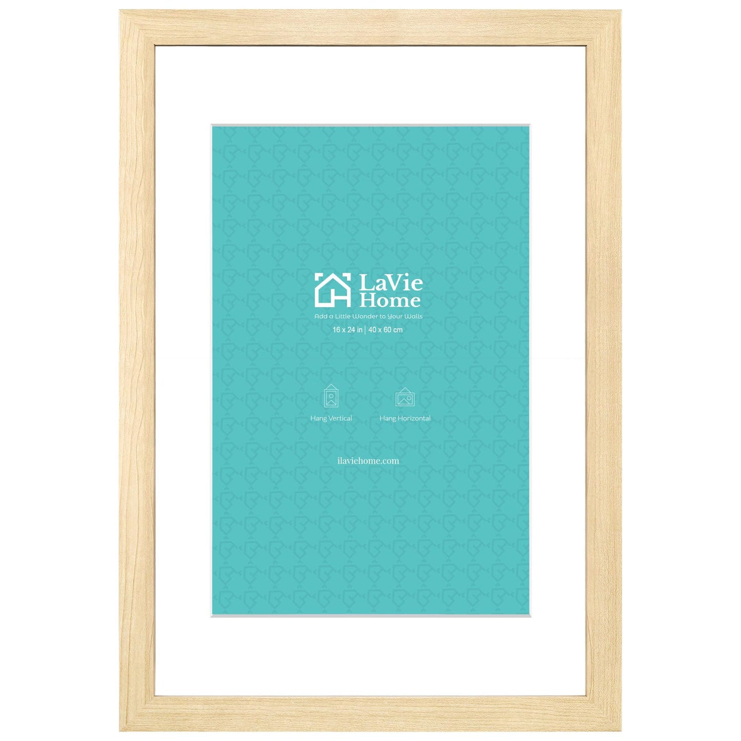 LaVie Home Picture Frame Black, Puzzles Frame for Wall Decoration, Classic Black Minimalist Style Suitable for Decorating Houses, Offices, Hotels, Puzzles Posters Photos or Artwork(1 Pack)