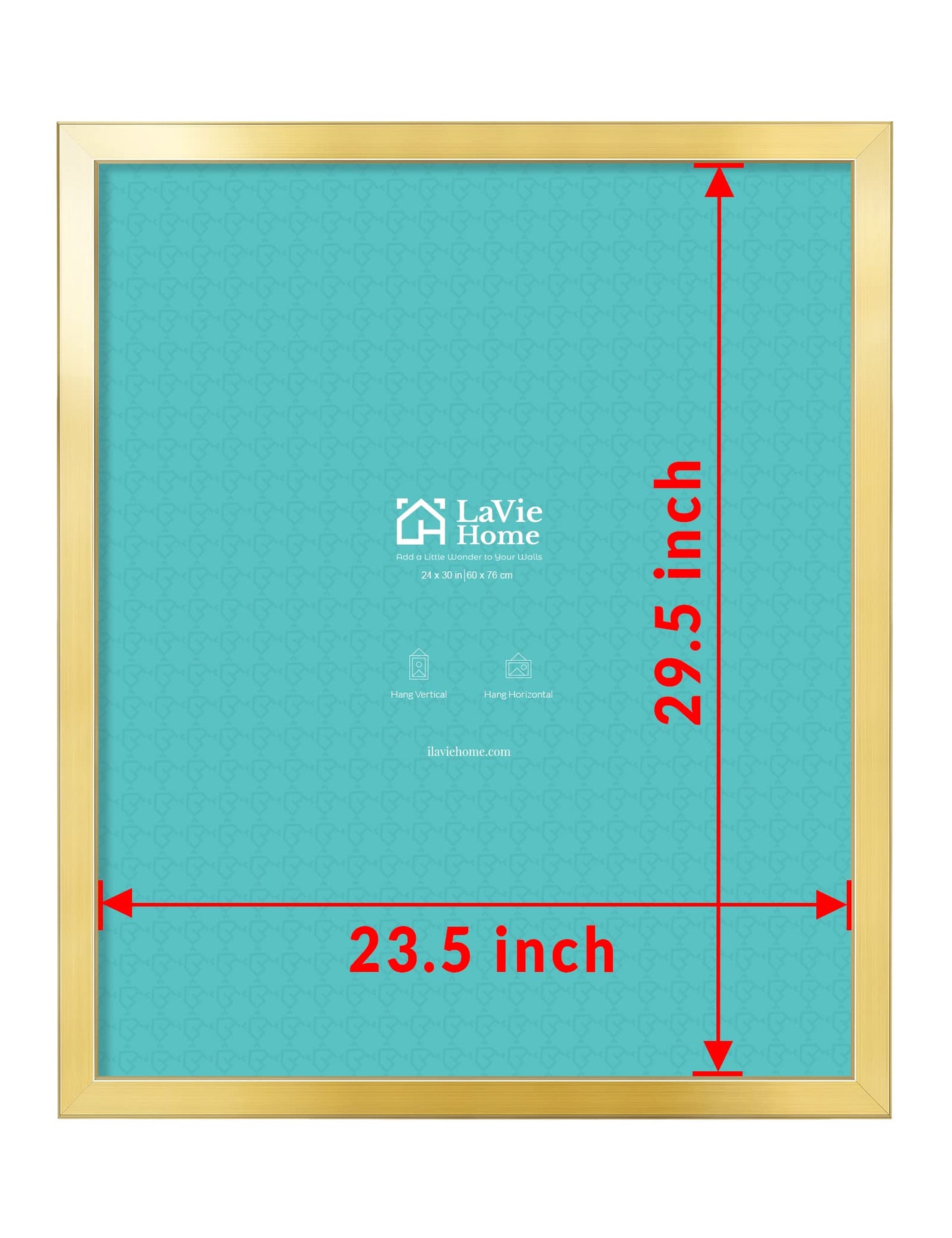 LaVie Home Picture Frame Black, Puzzles Frame for Wall Decoration, Classic Black Minimalist Style Suitable for Decorating Houses, Offices, Hotels, Puzzles Posters Photos or Artwork(1 Pack)