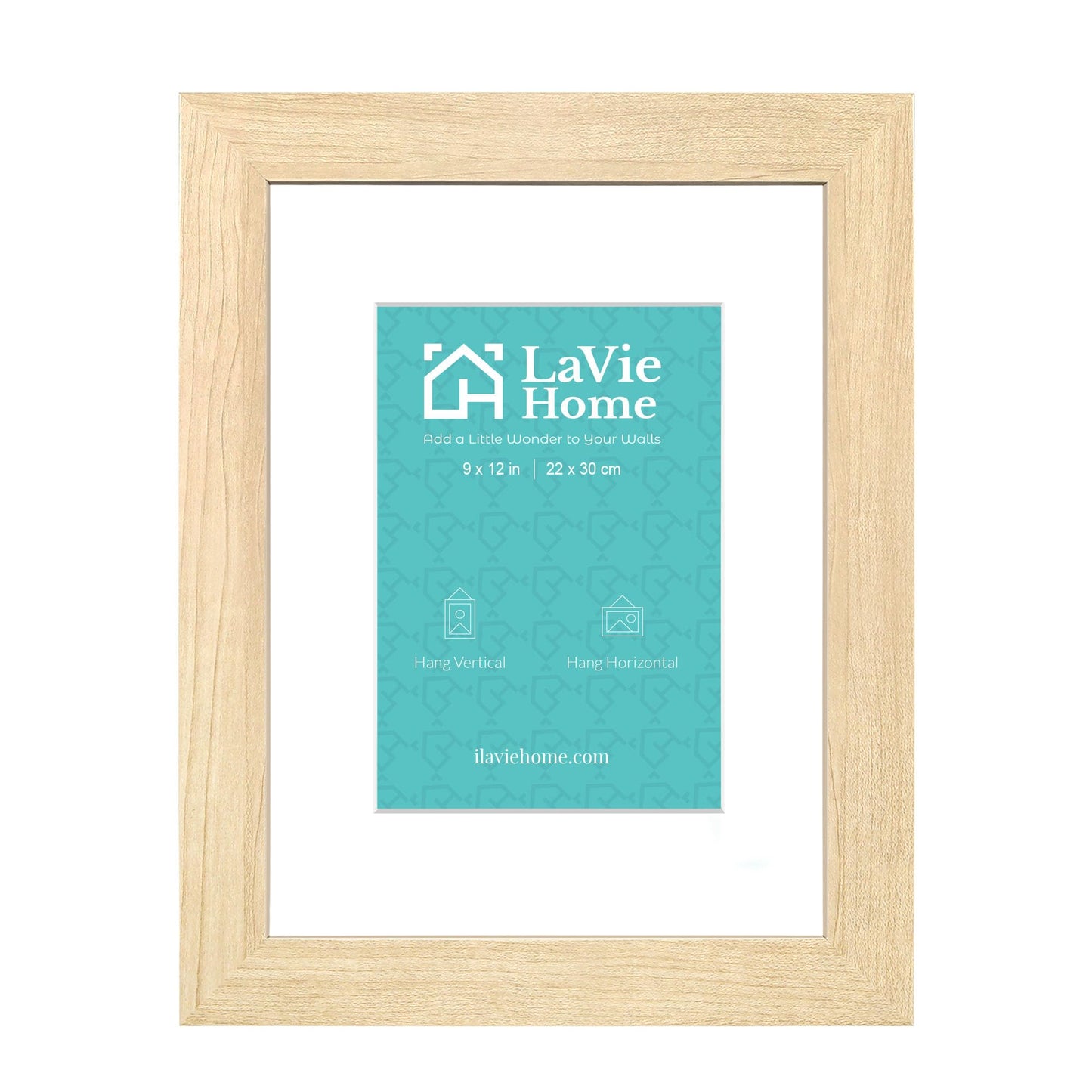 LaVie Home Picture Frame Black, Puzzles Frame for Wall Decoration, Classic Black Minimalist Style Suitable for Decorating Houses, Offices, Hotels, Puzzles Posters Photos or Artwork(1 Pack)