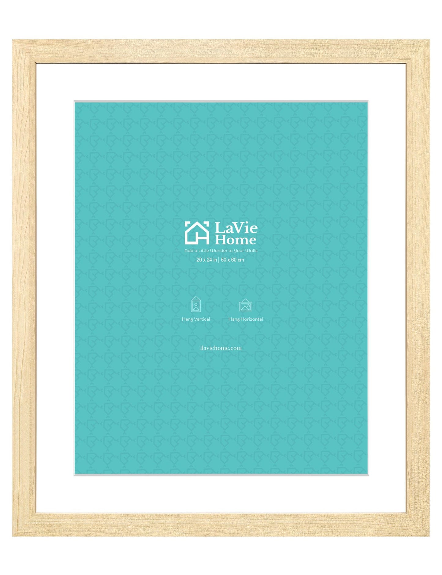 LaVie Home Picture Frame Black, Puzzles Frame for Wall Decoration, Classic Black Minimalist Style Suitable for Decorating Houses, Offices, Hotels, Puzzles Posters Photos or Artwork(1 Pack)