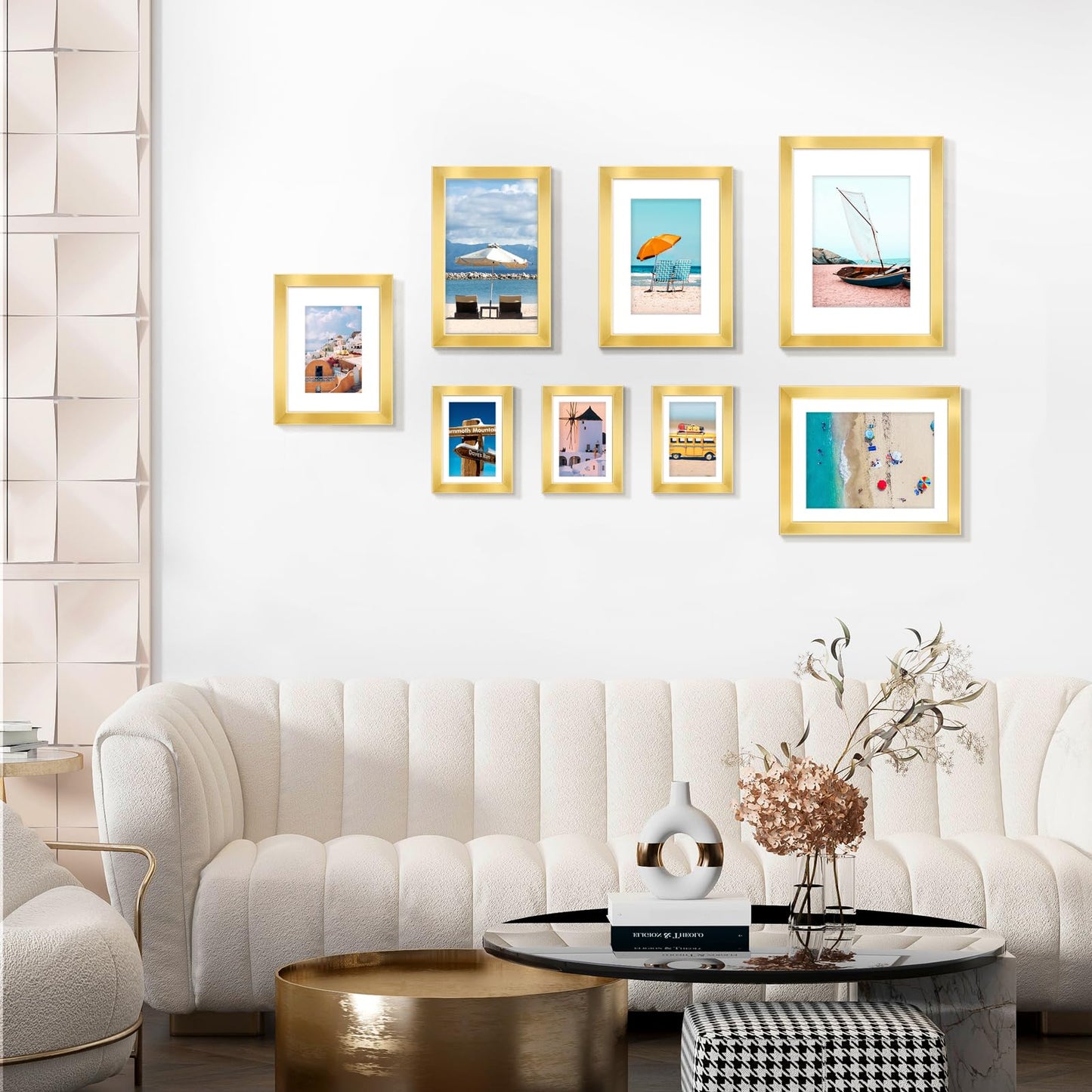 LaVie Home Picture Frame Black, Puzzles Frame for Wall Decoration, Classic Black Minimalist Style Suitable for Decorating Houses, Offices, Hotels, Puzzles Posters Photos or Artwork(1 Pack)