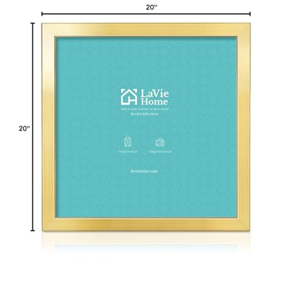LaVie Home Picture Frame Black, Puzzles Frame for Wall Decoration, Classic Black Minimalist Style Suitable for Decorating Houses, Offices, Hotels, Puzzles Posters Photos or Artwork（1 Pack）