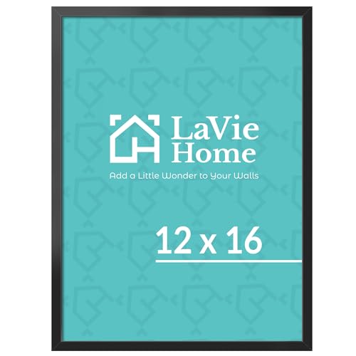 LaVie Home  Picture Frame for Wall Display,  Picture Frame with HD Plexiglas,Poster Frame 1 Pack, Display Frame for Vertical or Horizontal, Classic Collection