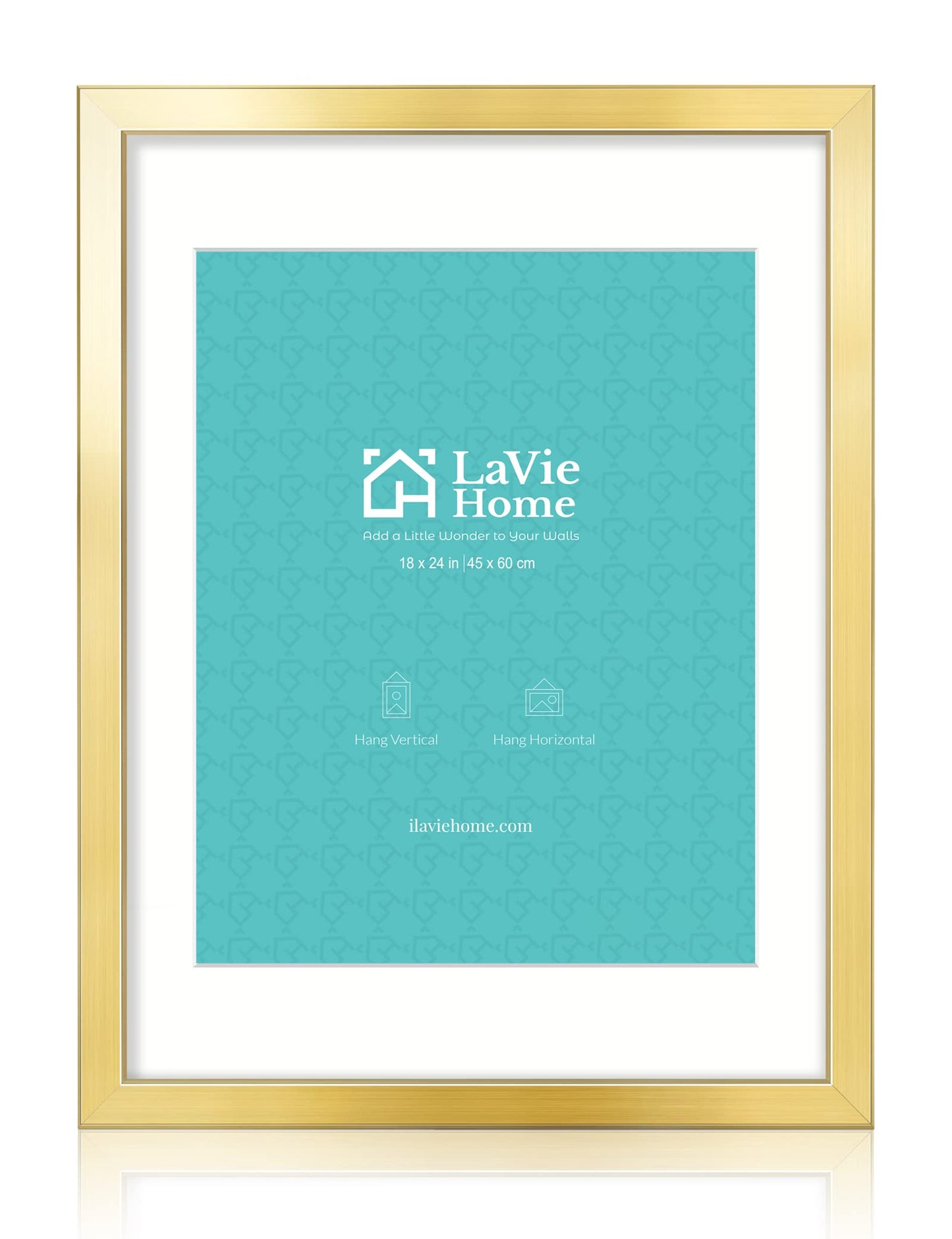 LaVie Home Picture Frame Black, Puzzles Frame for Wall Decoration, Classic Black Minimalist Style Suitable for Decorating Houses, Offices, Hotels, Puzzles Posters Photos or Artwork（1 Pack）