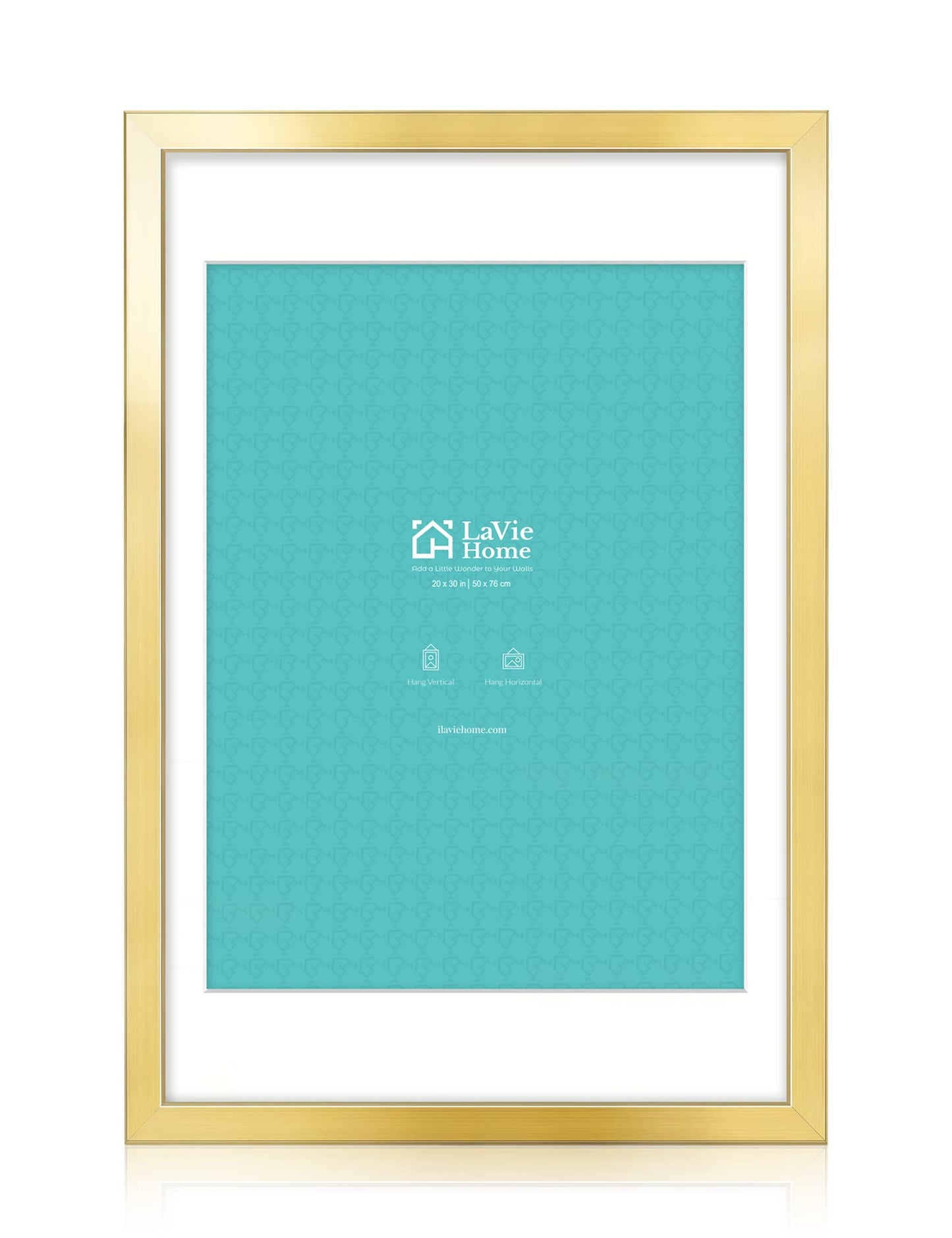 LaVie Home Picture Frame Black, Puzzles Frame for Wall Decoration, Classic Black Minimalist Style Suitable for Decorating Houses, Offices, Hotels, Puzzles Posters Photos or Artwork（1 Pack）
