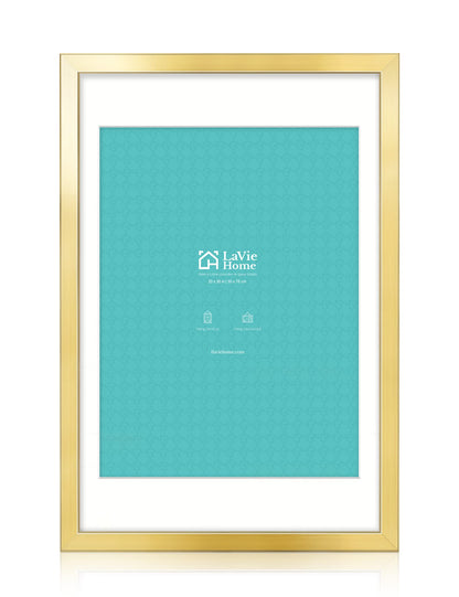 LaVie Home Picture Frame Black, Puzzles Frame for Wall Decoration, Classic Black Minimalist Style Suitable for Decorating Houses, Offices, Hotels, Puzzles Posters Photos or Artwork（1 Pack）