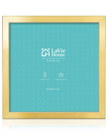 LaVie Home Picture Frame Black, Puzzles Frame for Wall Decoration, Classic Black Minimalist Style Suitable for Decorating Houses, Offices, Hotels, Puzzles Posters Photos or Artwork（1 Pack）