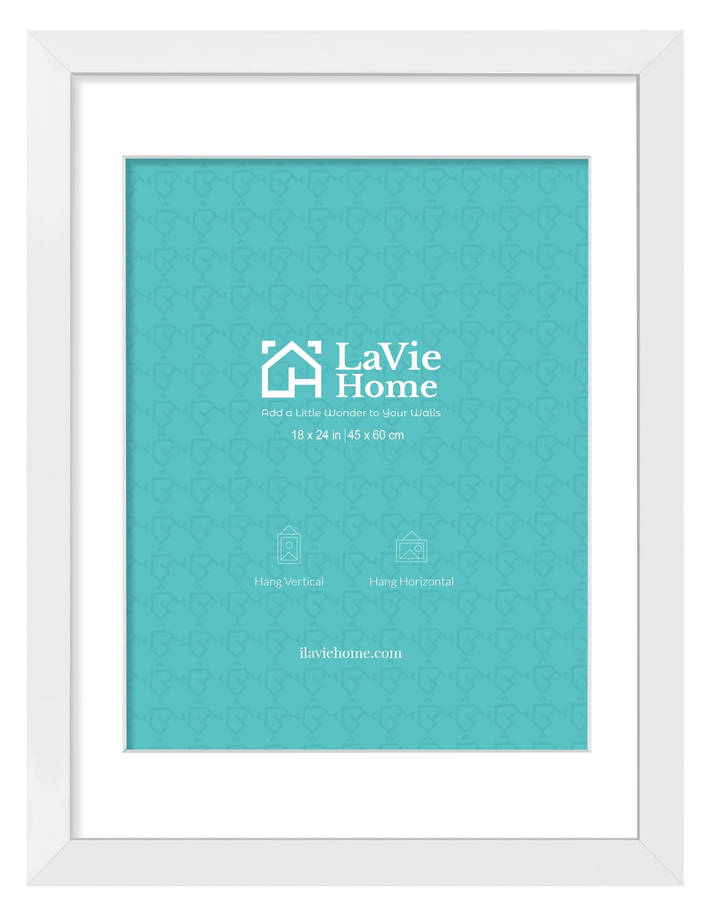 LaVie Home Picture Frame Black, Puzzles Frame for Wall Decoration, Classic Black Minimalist Style Suitable for Decorating Houses, Offices, Hotels, Puzzles Posters Photos or Artwork（1 Pack）