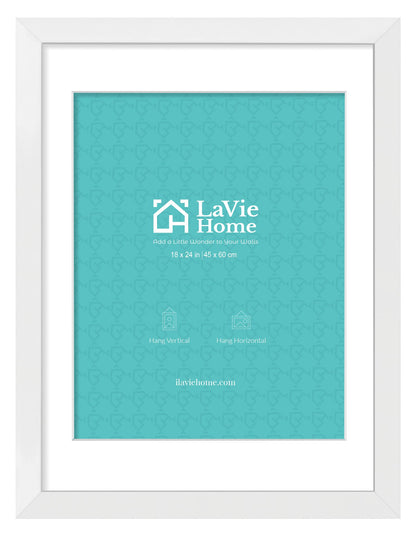LaVie Home Picture Frame Black, Puzzles Frame for Wall Decoration, Classic Black Minimalist Style Suitable for Decorating Houses, Offices, Hotels, Puzzles Posters Photos or Artwork（1 Pack）