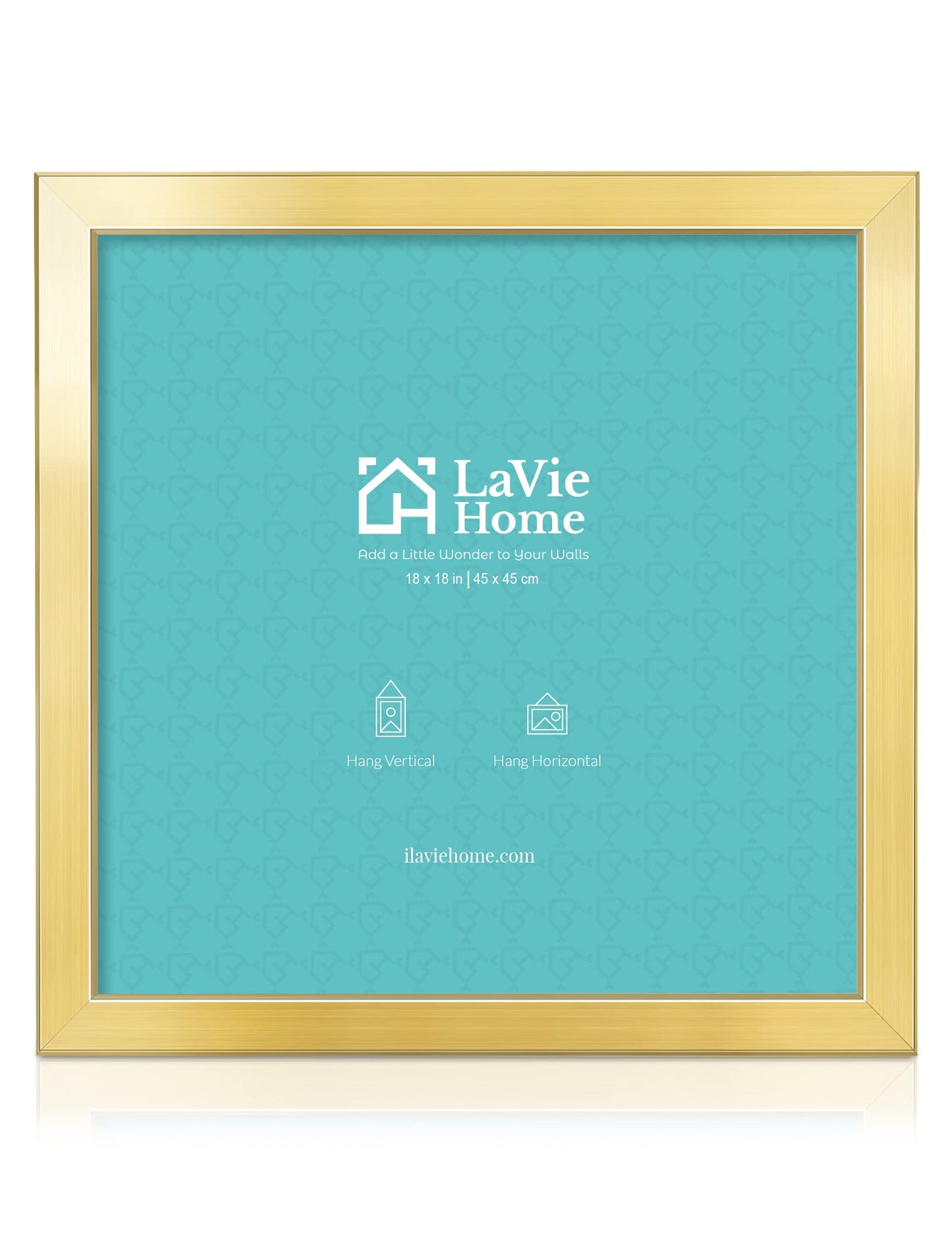 LaVie Home Picture Frame Black, Puzzles Frame for Wall Decoration, Classic Black Minimalist Style Suitable for Decorating Houses, Offices, Hotels, Puzzles Posters Photos or Artwork（1 Pack）