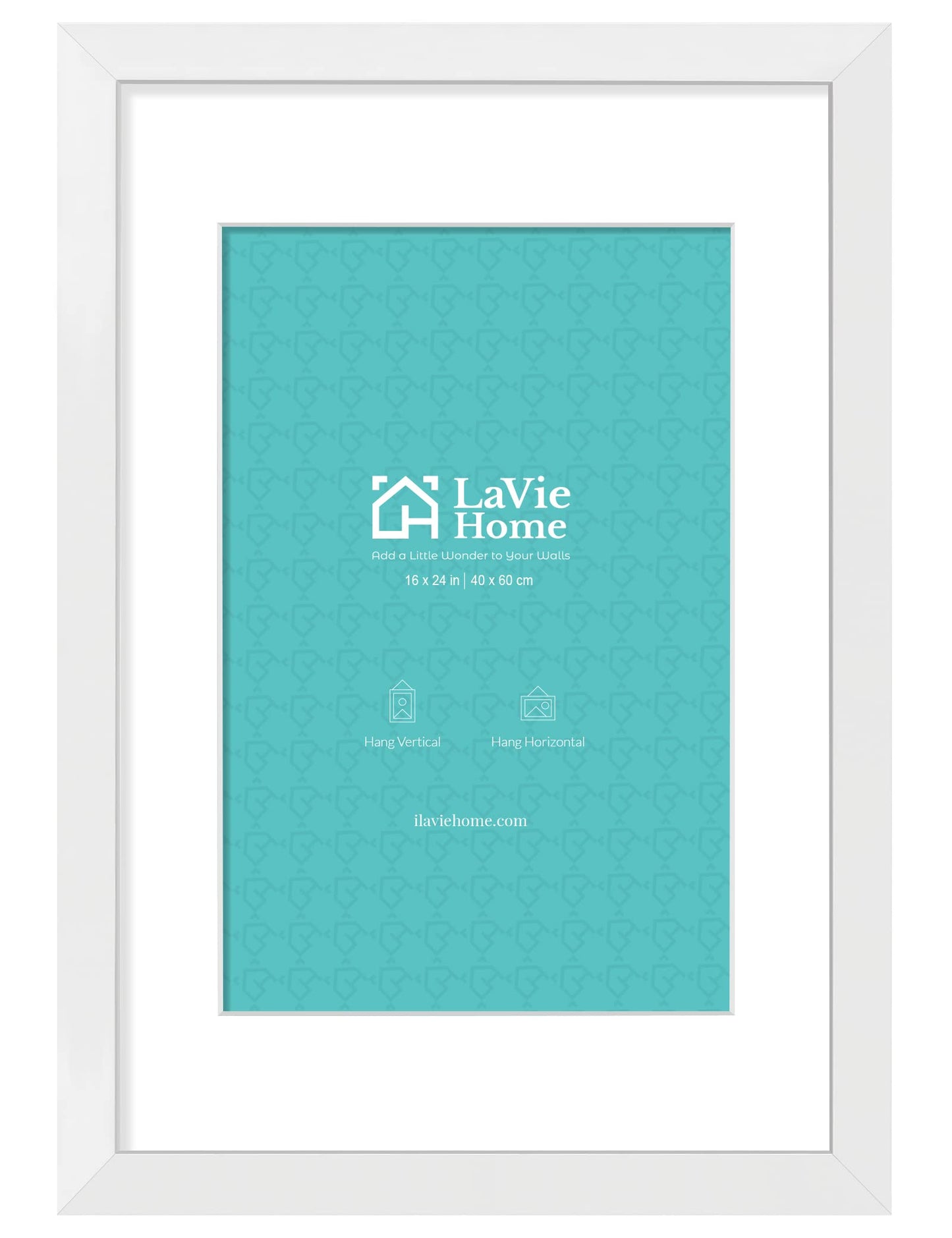 LaVie Home Picture Frame Black, Puzzles Frame for Wall Decoration, Classic Black Minimalist Style Suitable for Decorating Houses, Offices, Hotels, Puzzles Posters Photos or Artwork（1 Pack）