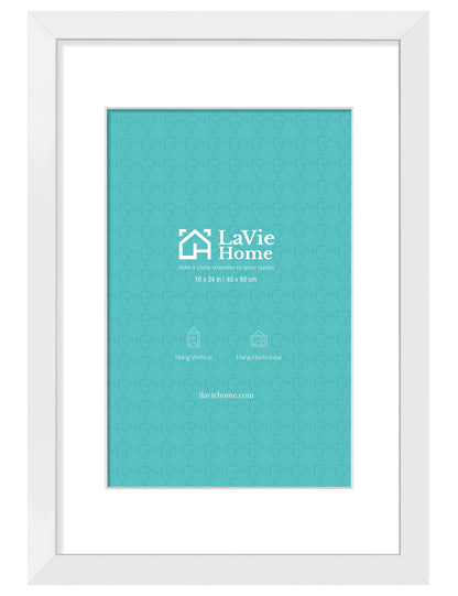 LaVie Home Picture Frame Black, Puzzles Frame for Wall Decoration, Classic Black Minimalist Style Suitable for Decorating Houses, Offices, Hotels, Puzzles Posters Photos or Artwork（1 Pack）