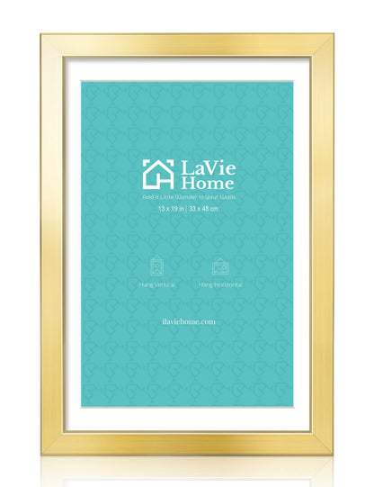 LaVie Home Picture Frame Black, Puzzles Frame for Wall Decoration, Classic Black Minimalist Style Suitable for Decorating Houses, Offices, Hotels, Puzzles Posters Photos or Artwork（1 Pack）