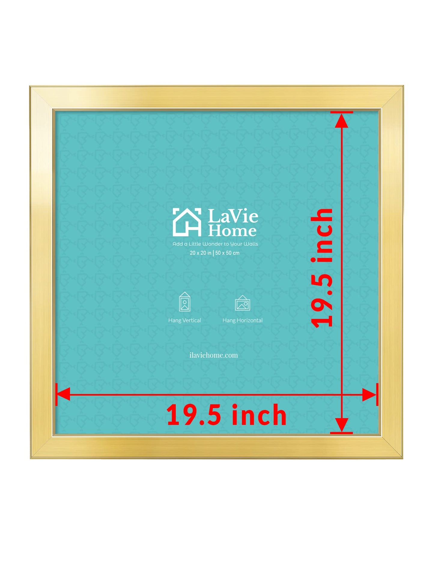 LaVie Home Picture Frame Black, Puzzles Frame for Wall Decoration, Classic Black Minimalist Style Suitable for Decorating Houses, Offices, Hotels, Puzzles Posters Photos or Artwork（1 Pack）