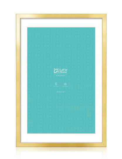 LaVie Home Picture Frame Black, Puzzles Frame for Wall Decoration, Classic Black Minimalist Style Suitable for Decorating Houses, Offices, Hotels, Puzzles Posters Photos or Artwork（1 Pack）