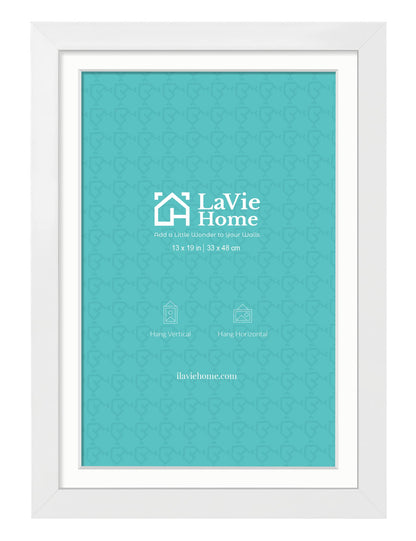 LaVie Home Picture Frame Black, Puzzles Frame for Wall Decoration, Classic Black Minimalist Style Suitable for Decorating Houses, Offices, Hotels, Puzzles Posters Photos or Artwork（1 Pack）