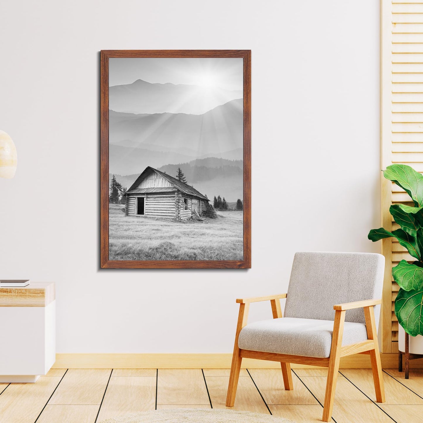 LaVie Home Picture Frame Black, Puzzles Frame for Wall Decoration, Classic Black Minimalist Style Suitable for Decorating Houses, Offices, Hotels, Puzzles Posters Photos or Artwork（1 Pack）