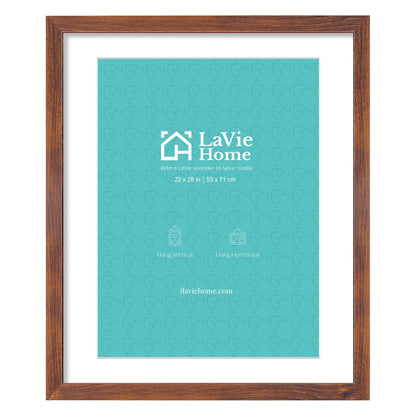 LaVie Home Picture Frame Black, Puzzles Frame for Wall Decoration, Classic Black Minimalist Style Suitable for Decorating Houses, Offices, Hotels, Puzzles Posters Photos or Artwork（1 Pack）