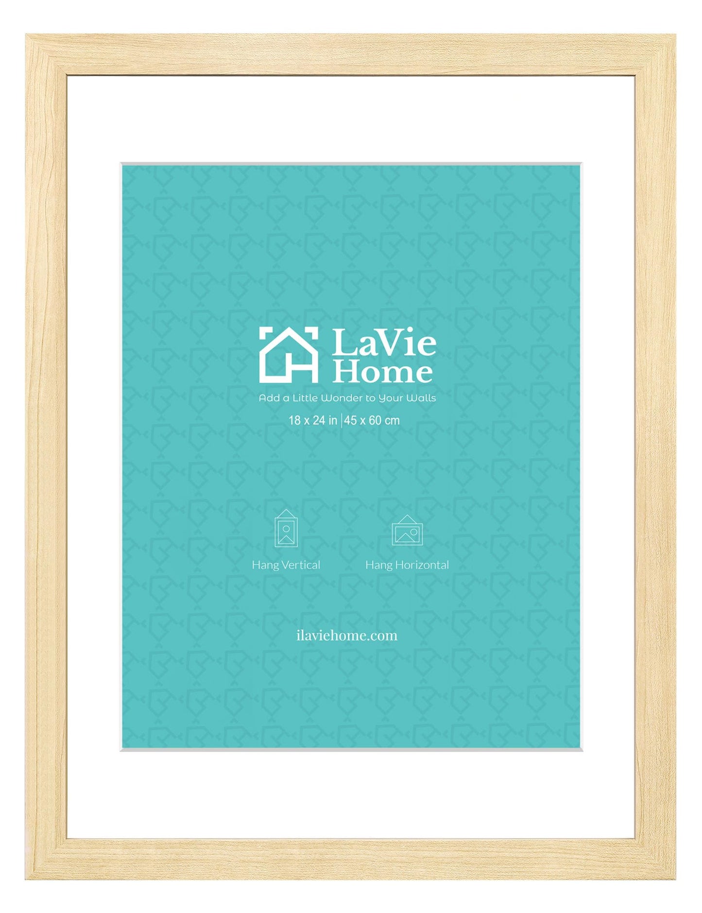 LaVie Home Picture Frame Black, Puzzles Frame for Wall Decoration, Classic Black Minimalist Style Suitable for Decorating Houses, Offices, Hotels, Puzzles Posters Photos or Artwork（1 Pack）