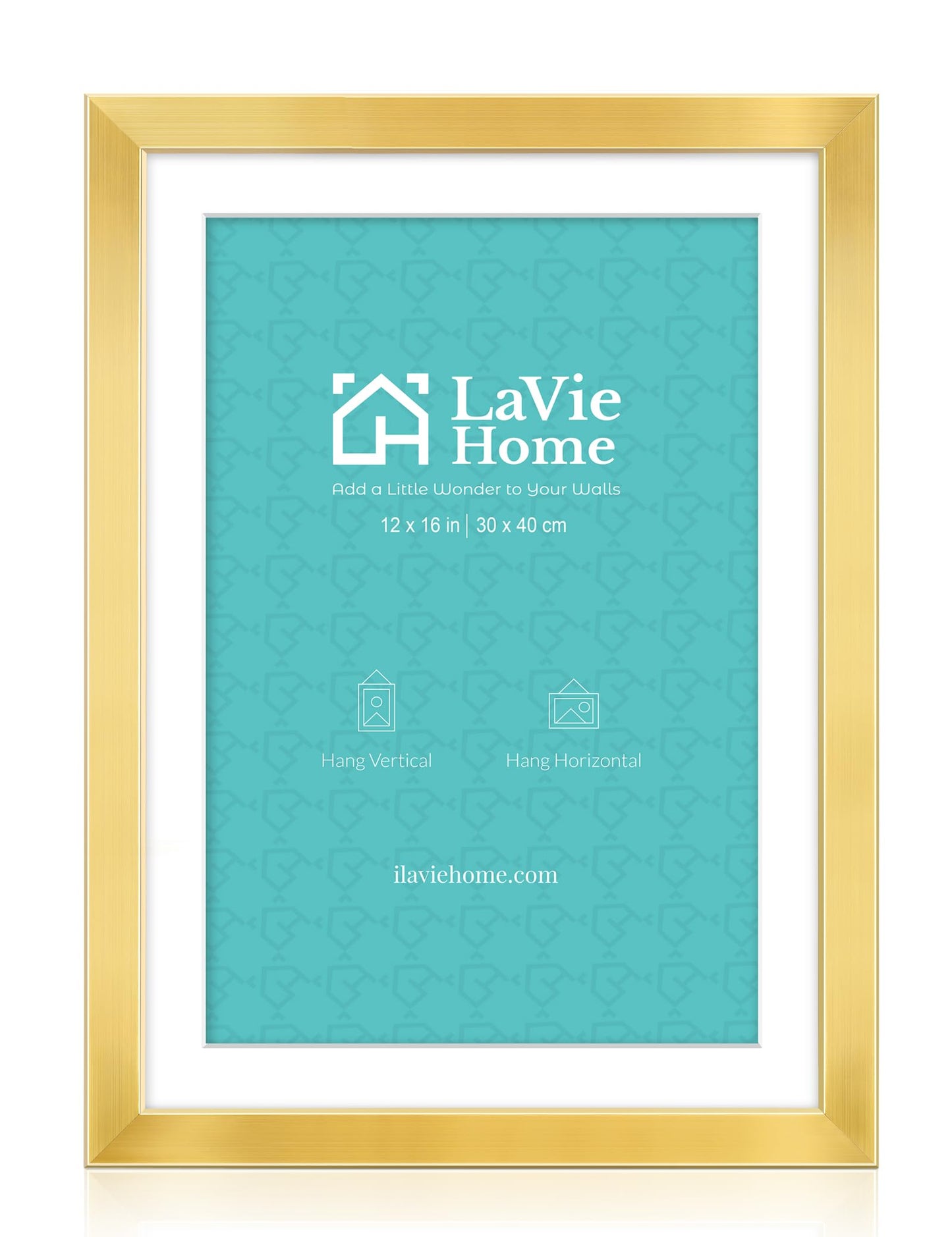 LaVie Home Picture Frame Black, Puzzles Frame for Wall Decoration, Classic Black Minimalist Style Suitable for Decorating Houses, Offices, Hotels, Puzzles Posters Photos or Artwork（1 Pack）