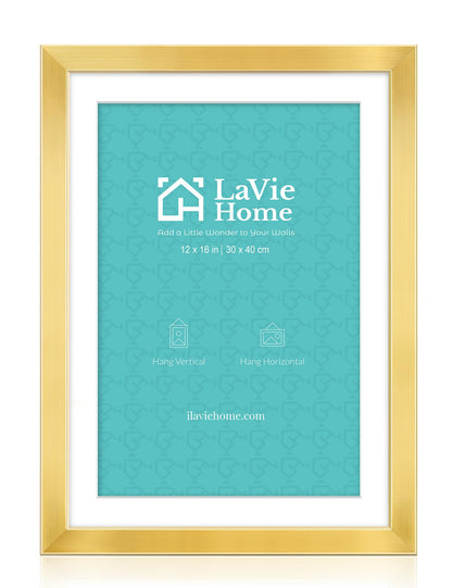 LaVie Home Picture Frame Black, Puzzles Frame for Wall Decoration, Classic Black Minimalist Style Suitable for Decorating Houses, Offices, Hotels, Puzzles Posters Photos or Artwork（1 Pack）