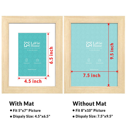 LaVie Home Picture Frame Black, Puzzles Frame for Wall Decoration, Classic Black Minimalist Style Suitable for Decorating Houses, Offices, Hotels, Puzzles Posters Photos or Artwork（1 Pack）