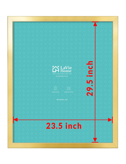 LaVie Home Picture Frame Black, Puzzles Frame for Wall Decoration, Classic Black Minimalist Style Suitable for Decorating Houses, Offices, Hotels, Puzzles Posters Photos or Artwork（1 Pack）