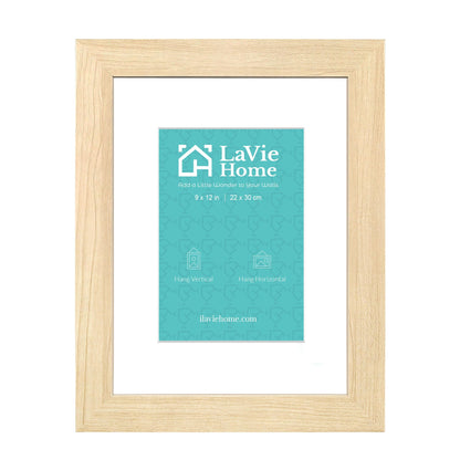 LaVie Home Picture Frame Black, Puzzles Frame for Wall Decoration, Classic Black Minimalist Style Suitable for Decorating Houses, Offices, Hotels, Puzzles Posters Photos or Artwork（1 Pack）