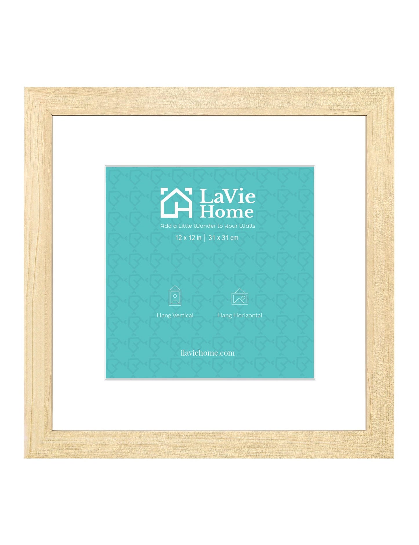 LaVie Home Picture Frame Black, Puzzles Frame for Wall Decoration, Classic Black Minimalist Style Suitable for Decorating Houses, Offices, Hotels, Puzzles Posters Photos or Artwork（1 Pack）