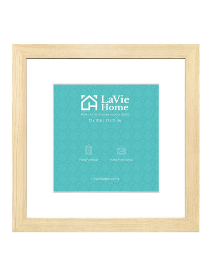 LaVie Home Picture Frame Black, Puzzles Frame for Wall Decoration, Classic Black Minimalist Style Suitable for Decorating Houses, Offices, Hotels, Puzzles Posters Photos or Artwork（1 Pack）