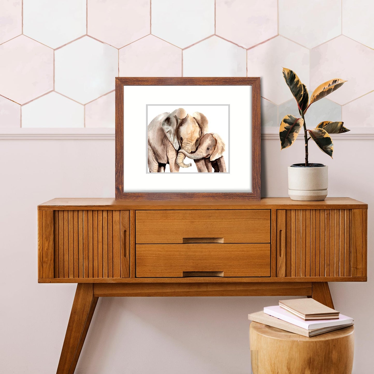 LaVie Home Picture Frame Black, Puzzles Frame for Wall Decoration, Classic Black Minimalist Style Suitable for Decorating Houses, Offices, Hotels, Puzzles Posters Photos or Artwork（1 Pack）
