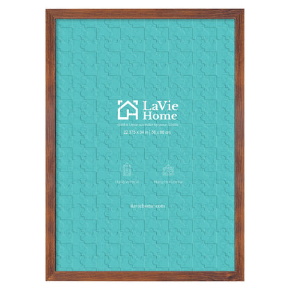 LaVie Home Picture Frame Black, Puzzles Frame for Wall Decoration, Classic Black Minimalist Style Suitable for Decorating Houses, Offices, Hotels, Puzzles Posters Photos or Artwork（1 Pack）