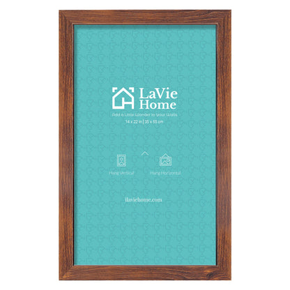LaVie Home Picture Frame Black, Puzzles Frame for Wall Decoration, Classic Black Minimalist Style Suitable for Decorating Houses, Offices, Hotels, Puzzles Posters Photos or Artwork（1 Pack）
